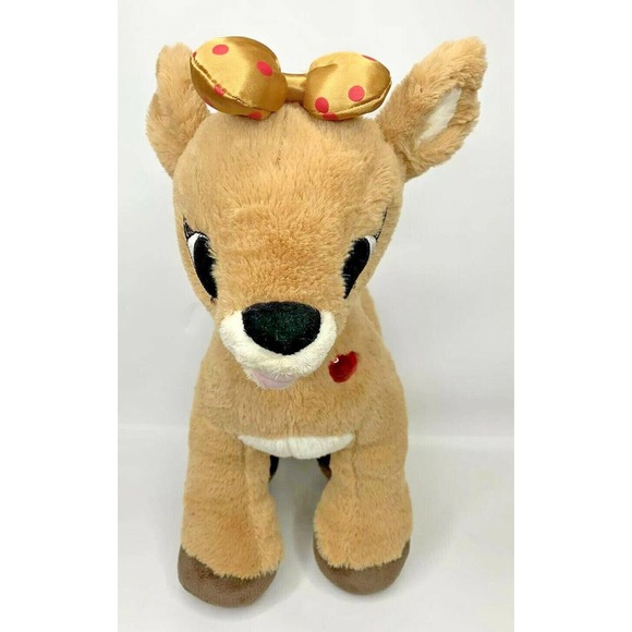 Build A Bear 50th Anniversary 16" Rudolph’s Clarice Reindeer Stuffed Plush Toy - Picture 3 of 11